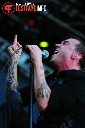 Billy Talent op Sziget 2010 foto