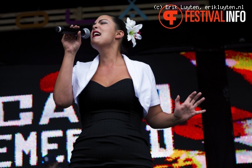 Caro Emerald op Solar Weekend 2010 foto