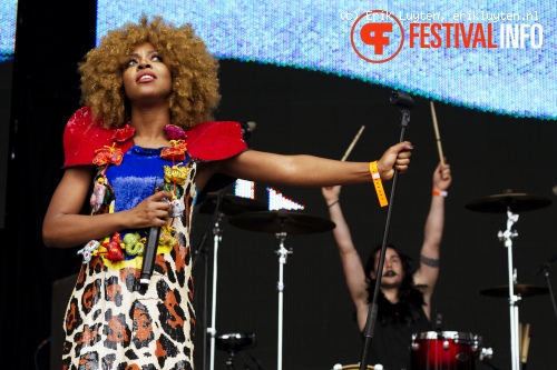 Ebony Bones op Solar Weekend 2010 foto