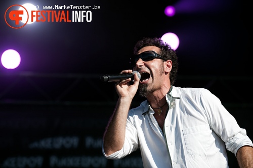 Serj Tankian op Pukkelpop 2010 foto