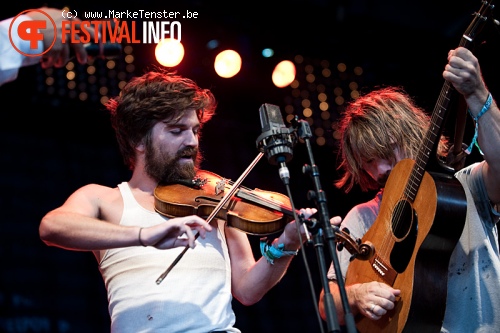 The Low Anthem op Pukkelpop 2010 foto