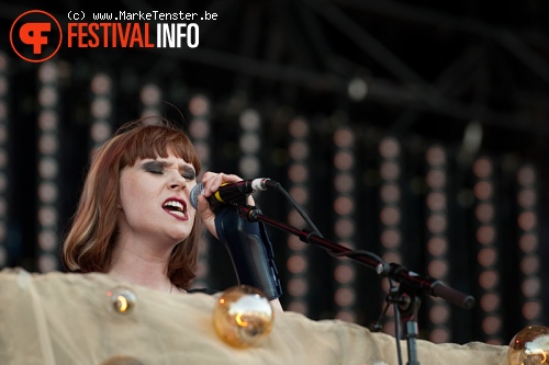 Kate Nash op Pukkelpop 2010 foto