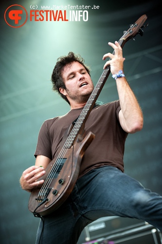 Thrice op Pukkelpop 2010 foto