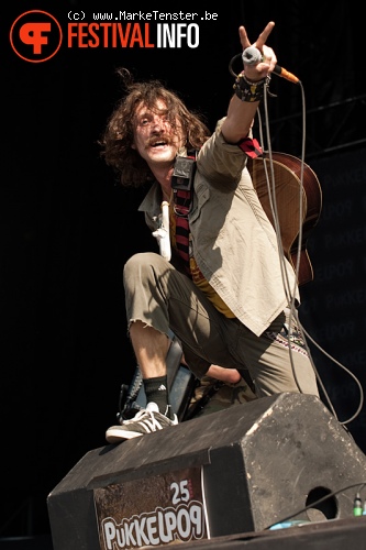 Gogol Bordello op Pukkelpop 2010 foto