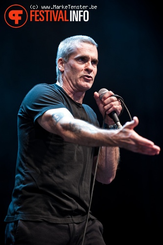 Henry Rollins op Pukkelpop 2010 foto