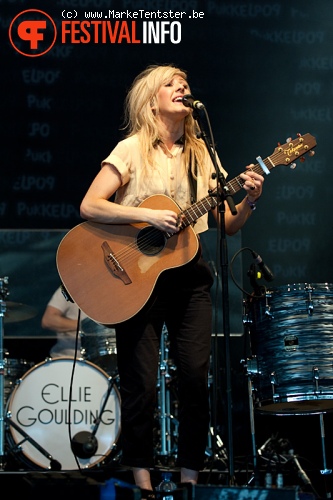 Ellie Goulding op Pukkelpop 2010 foto