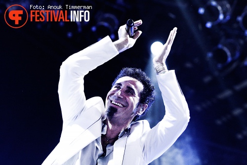 Serj Tankian op Lowlands 2010 foto