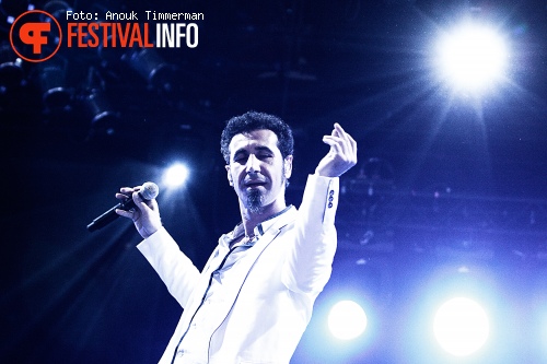 Serj Tankian op Lowlands 2010 foto