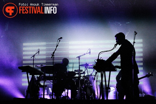 Massive Attack op Lowlands 2010 foto