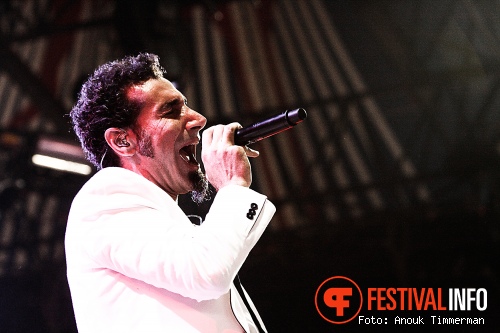 Serj Tankian op Lowlands 2010 foto