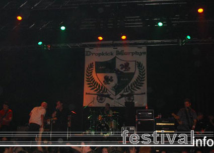 Dropkick Murphys op Folkfestival 2002 foto