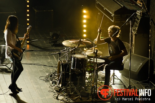 Blood Red Shoes op Blood Red Shoes - 10/11 - Tivoli foto