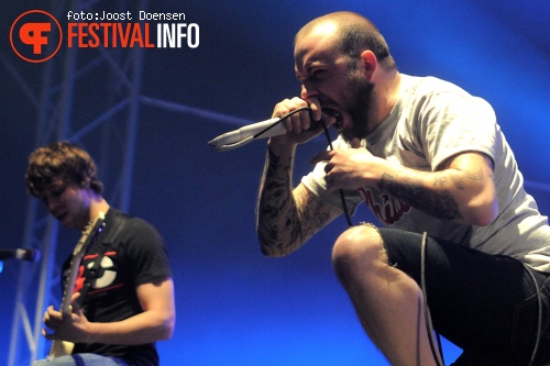 August Burns Red op Groezrock 2011 foto