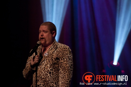 Foto Wil Hodgson op Amsterdam Comedy Festival 2011