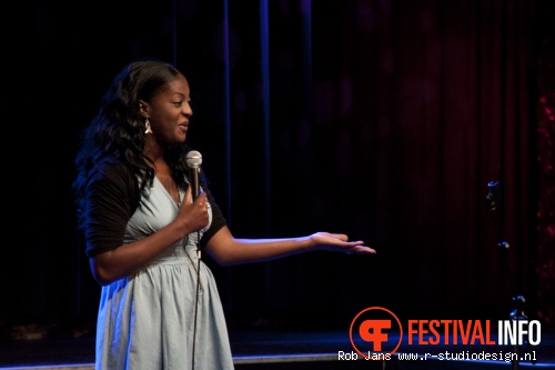 Foto Ava Vidal op Amsterdam Comedy Festival 2011