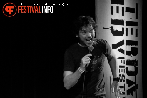 Foto Thomas Smith op Amsterdam Comedy Festival 2011