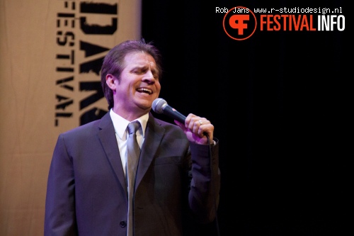 Foto Danny Bevins op Amsterdam Comedy Festival 2011