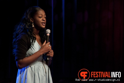 Foto Ava Vidal op Amsterdam Comedy Festival 2011