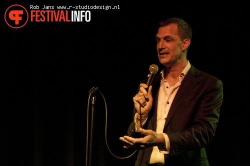 Foto Greg Shapiro op Amsterdam Comedy Festival 2011