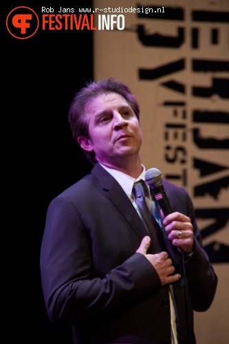 Foto Danny Bevins op Amsterdam Comedy Festival 2011