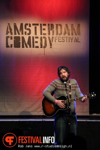 Foto Nick Helm op Amsterdam Comedy Festival 2011