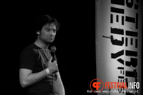 Foto Thomas Smith op Amsterdam Comedy Festival 2011