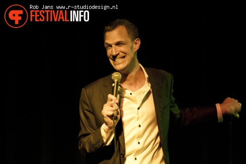 Foto Greg Shapiro op Amsterdam Comedy Festival 2011