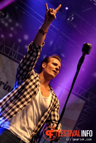 The Baseballs op Dauwpop 2011 foto