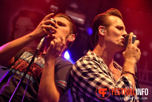 The Baseballs op Dauwpop 2011 foto