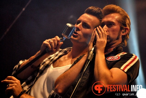 The Baseballs op Dauwpop 2011 foto