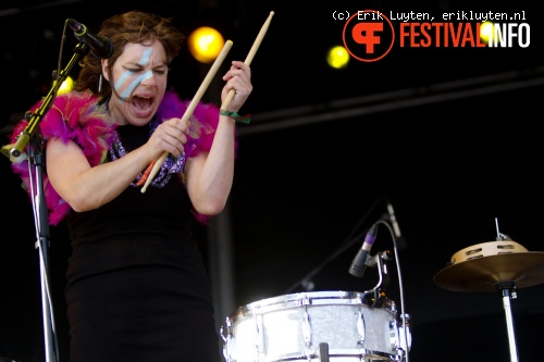 Tune Yards op Primavera Sound 2011 foto