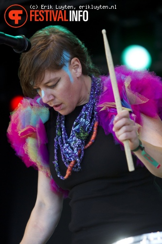 Tune Yards op Primavera Sound 2011 foto