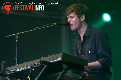 James Blake op Primavera Sound 2011 foto