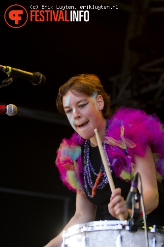 Tune Yards op Primavera Sound 2011 foto