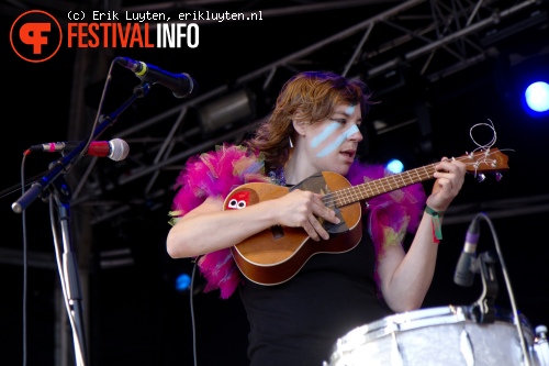 Tune Yards op Primavera Sound 2011 foto