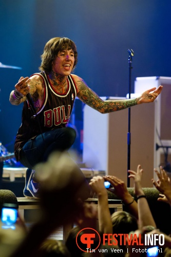 Bring Me The Horizon op The Powerfest 2011 foto