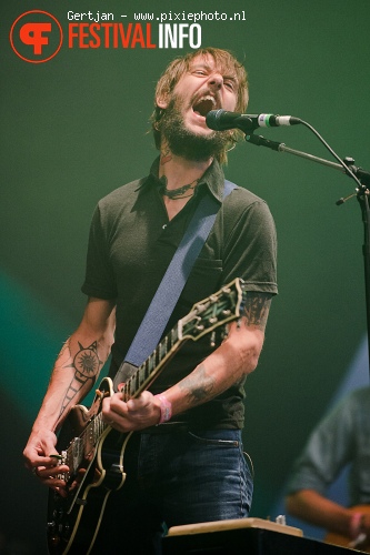 Band Of Horses op Pinkpop 2011 foto