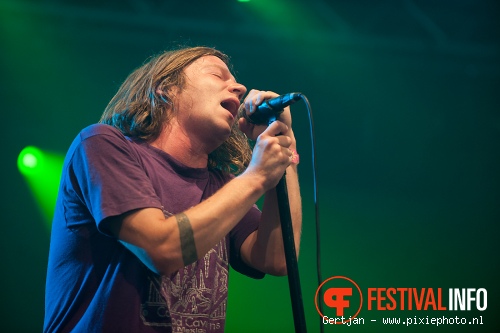 Cage the Elephant op Pinkpop 2011 foto