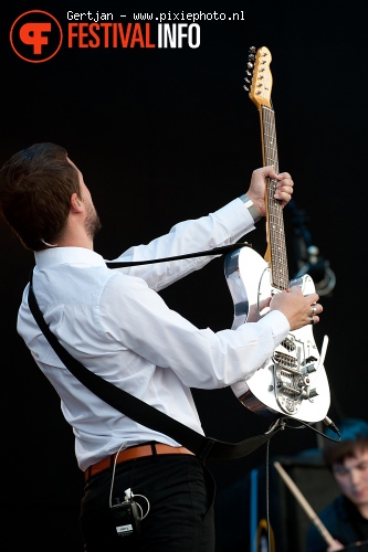 White Lies op Pinkpop 2011 foto