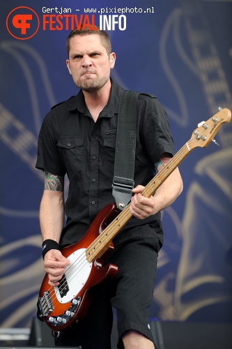 Volbeat op Pinkpop 2011 foto