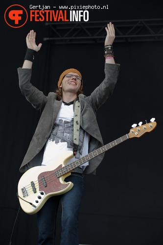 Scouting For Girls op Pinkpop 2011 foto