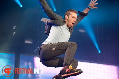 Coldplay op Pinkpop 2011 foto