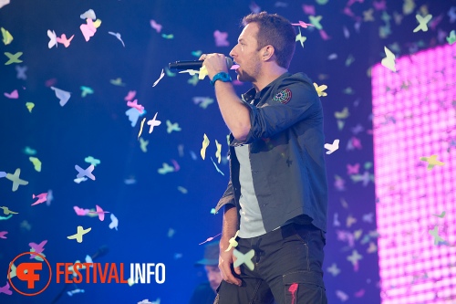 Coldplay op Pinkpop 2011 foto