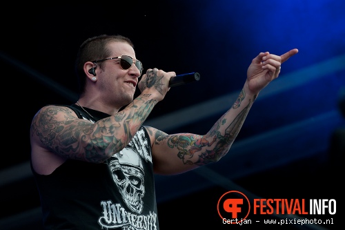 Avenged Sevenfold op Pinkpop 2011 foto