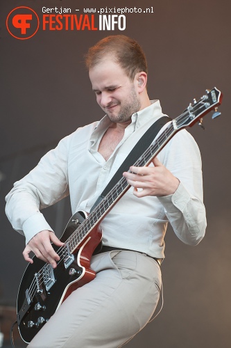 White Lies op Pinkpop 2011 foto