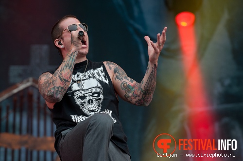 Avenged Sevenfold op Pinkpop 2011 foto