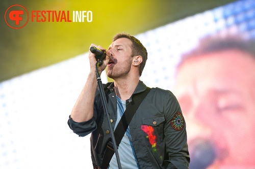 Coldplay op Pinkpop 2011 foto