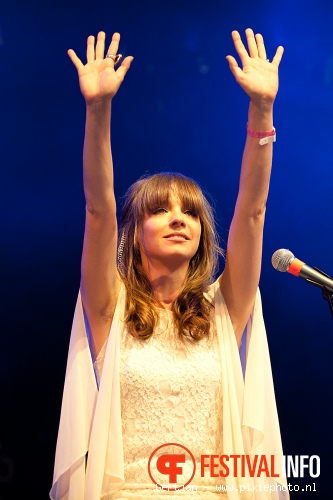 Laura Jansen op Pinkpop 2011 foto