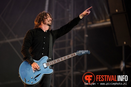 Foo Fighters op Pinkpop 2011 foto