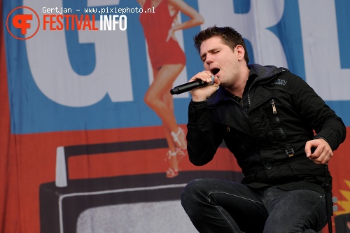 Scouting For Girls op Pinkpop 2011 foto